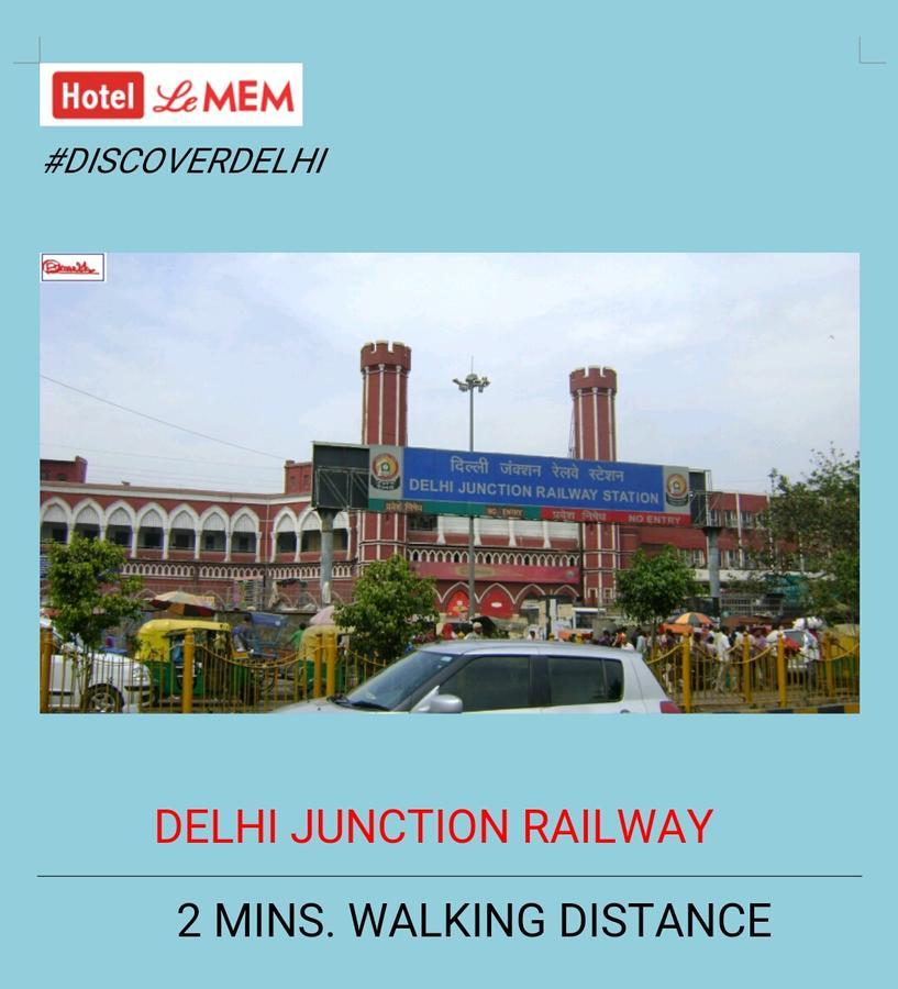 Hotel Le Mem Delhi  Exterior foto